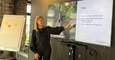 Lise presenterer